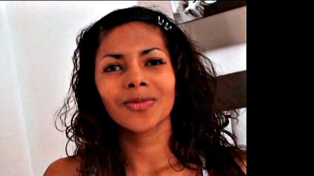 Carina 18 with tight Pussy Rubbing