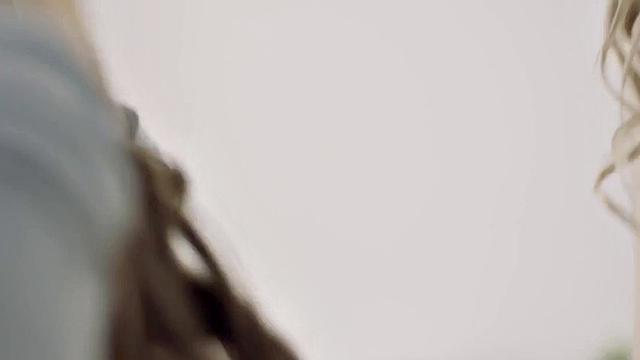 Seductive big ass babes pounded in 3some