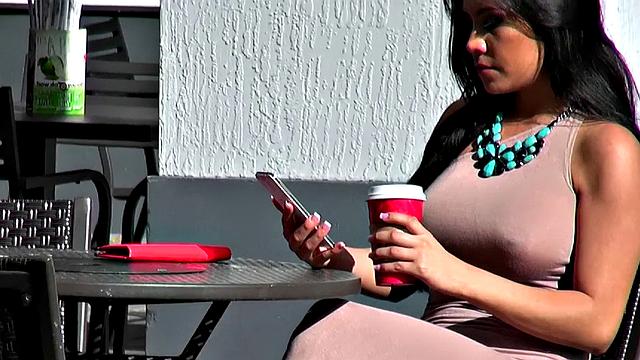 Mature Alejandra gets wild with outdoor fingering and pussy licking