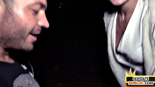 Picked up ginger MILF cockriding stranger