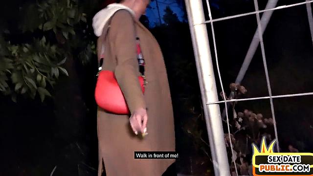 Picked up ginger MILF cockriding stranger