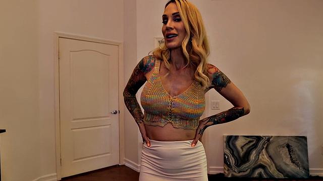 Busty tattooed stepmommy in POV fucked by kinky stepson