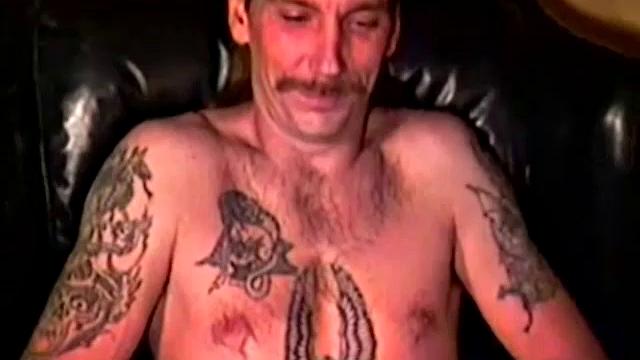 Men like Bill. He's a rugged, masculine, playful guy who enjoys showing off on camera and loves to have his cock played with. Enjoy, as he gets naked and strokes out a nice cum shot for us.