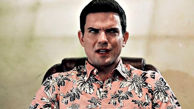 Taboo stepbrother analyzed outdoors by muscled stepbro