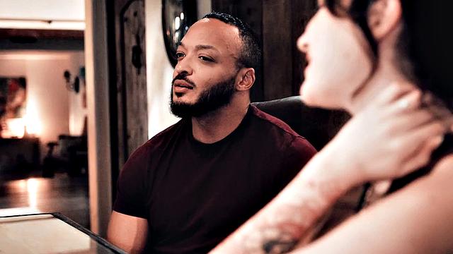 Taboo stepbrother analyzed outdoors by muscled stepbro