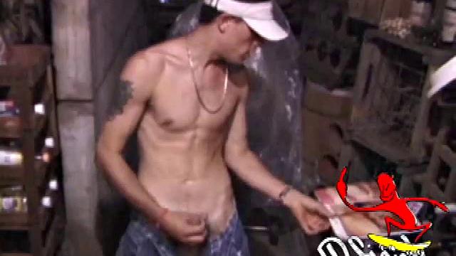 Straight Dakota Masturbates