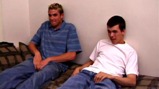 Matthew is with Ashton for a little fun with each other. The boys get naked and stroke up their boners. Then Matthew goes down on his friend. He asks Ashton if he would like to return the favor, but the boy declines.