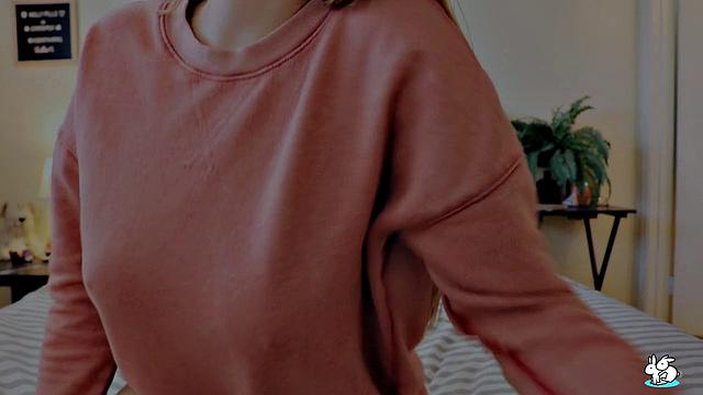 Sexy Brunette Plugs And Fucks Dildo