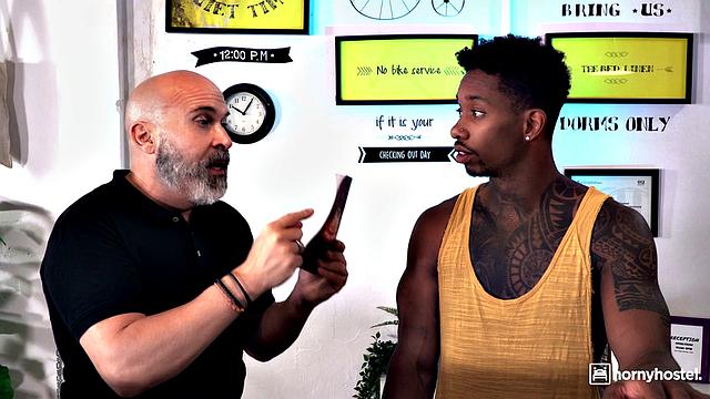 Naughty pizza delivery