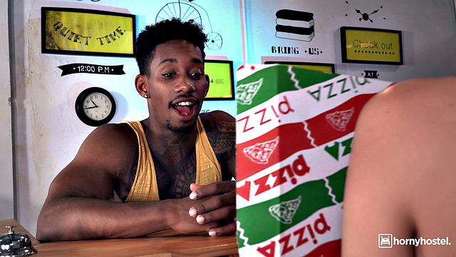 Naughty pizza delivery