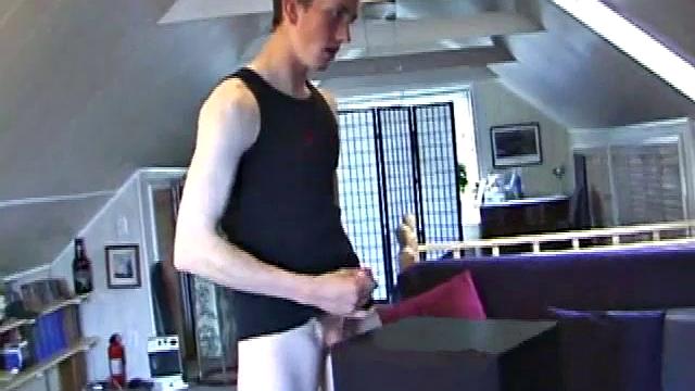 Big Dick Derek Jerks Off