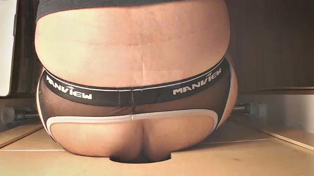 Tattooed Man At The Gloryhole