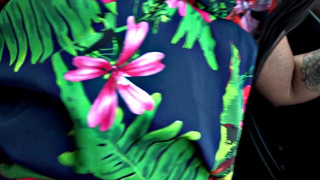 Kinky Hungarian Babe gets her backseat ride on display