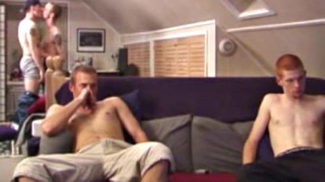 Four Boys Gay Sex Orgy