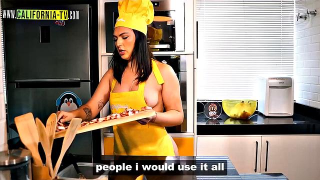 Clara Wellen loses control and sucks her opponent's breasts!