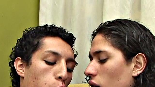 Real skinny Spanish twink gets assfucked by his BF