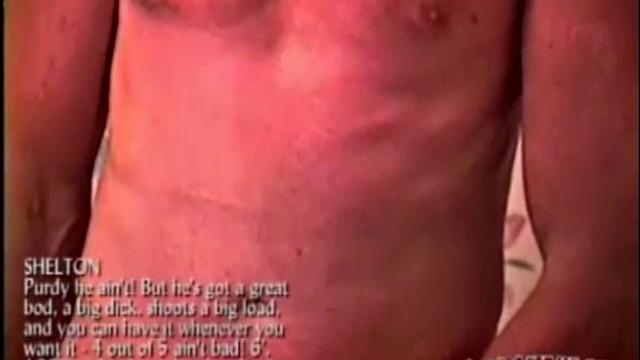 You gotta love these scraggly, scruffy guys. Shelton can usually be found on the streets, holding a sign that reads "Need Work". He is always in need of cash and doesn't mind getting naked and jacking off for the camera to make some.