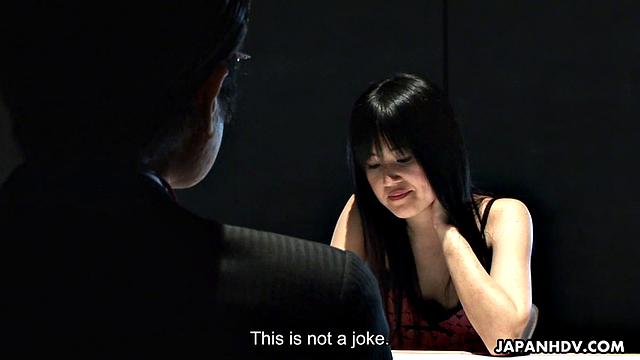 Shizuka Minami rides a fat throbbing cock