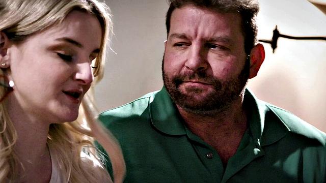 Cute Teen Eliza Eves Has A Wild Threesome With Two Older Men