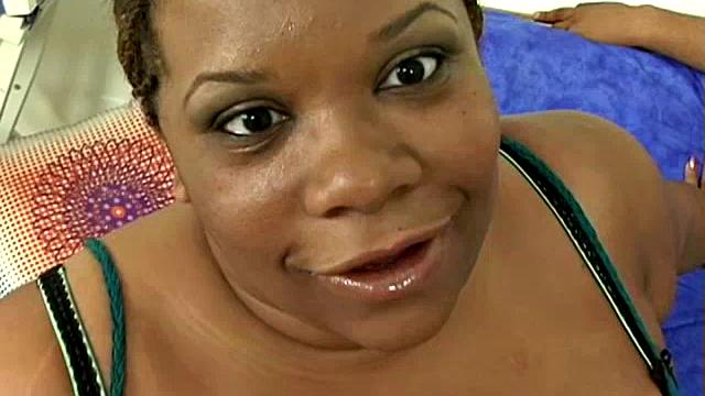 Black Plumper Loves the Cock