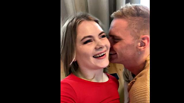 19yo anal slut closeup fucked by BF after kissing