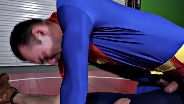 Wrestling jock fucked by his friend