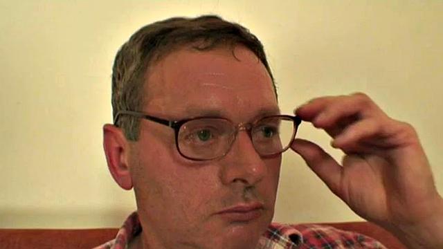 Teen rides old man in a three-way