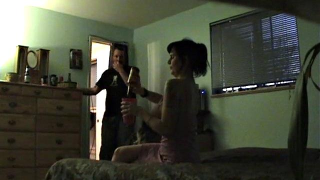 Mature MILF Shows Off Her Fake Tits And Blows Plumber's Cock