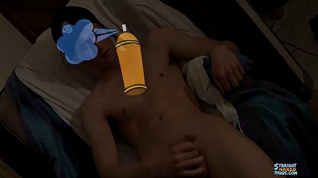 Unloading His Juicy Straight Dick - Gage