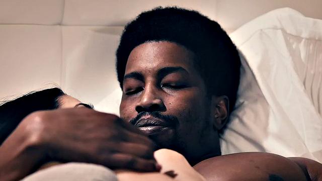 Hairypussy babe banged by her lover on the couch