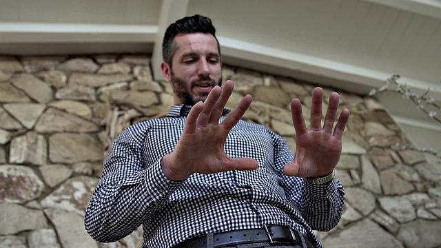 Magical Hippie Spinner Helps Father With The Cum Down