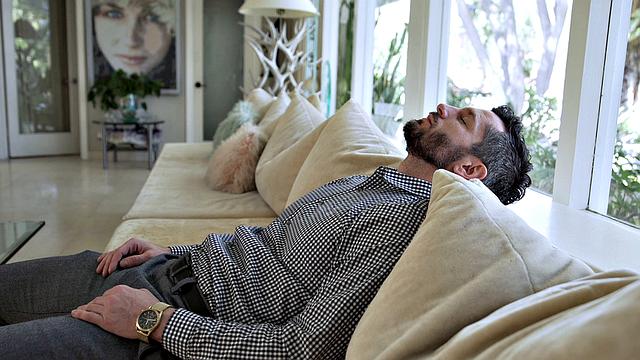 Magical Hippie Spinner Helps Father With The Cum Down