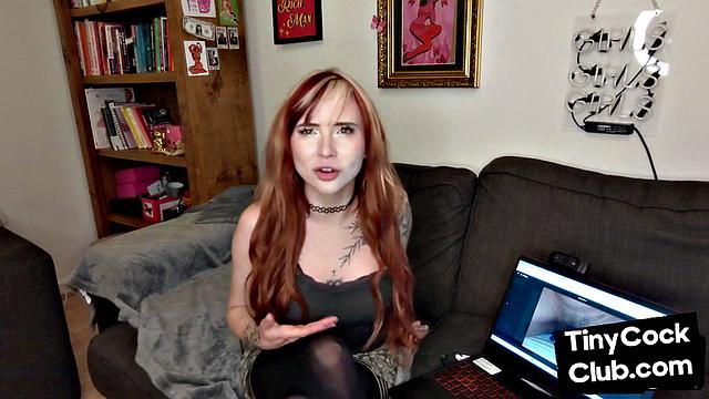 Real amateur making fun of lad