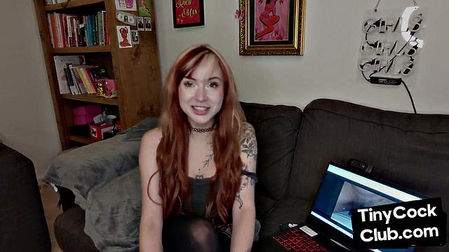 Real amateur making fun of lad