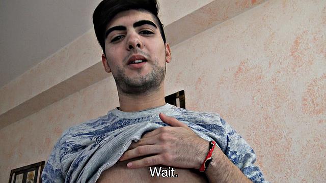 latin guy takes cock at home and rides until he cums