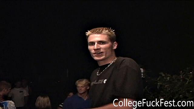 College party girl getting rammed in her tight pussy