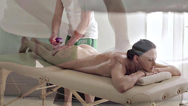 Tall Teen Fucks Masseur