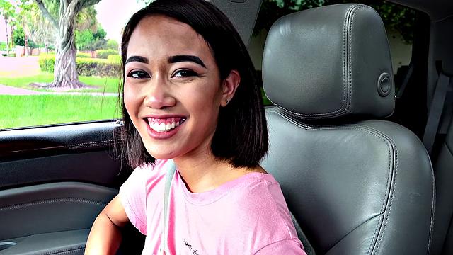 Horny Asian Turned on by Big Cock