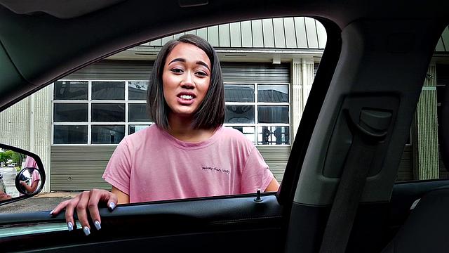 Horny Asian Turned on by Big Cock