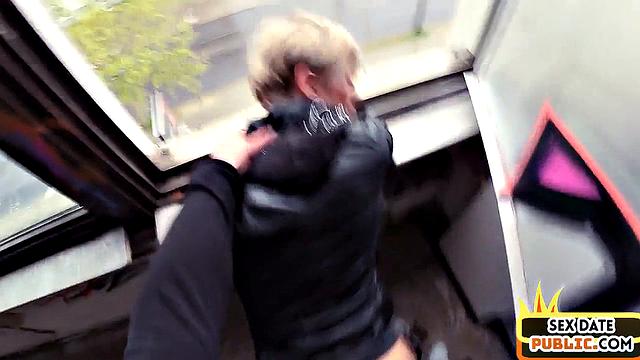 Horny babe pussyfucked in POV