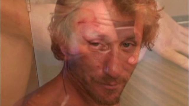 Tommy was walking with John when I stopped and talked to the both of them. He's a nice fellow who hints at being more bisexual than he lets on. He's 41 years old, 5' 6" and 155 pounds, and works as an irrigation specialist.