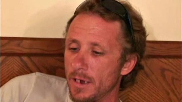 Tommy was walking with John when I stopped and talked to the both of them. He's a nice fellow who hints at being more bisexual than he lets on. He's 41 years old, 5' 6" and 155 pounds, and works as an irrigation specialist.