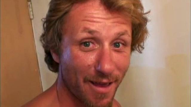 Tommy was walking with John when I stopped and talked to the both of them. He's a nice fellow who hints at being more bisexual than he lets on. He's 41 years old, 5' 6" and 155 pounds, and works as an irrigation specialist.