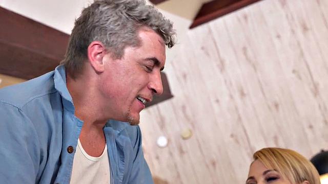 Busty hostel maid fucked by her man