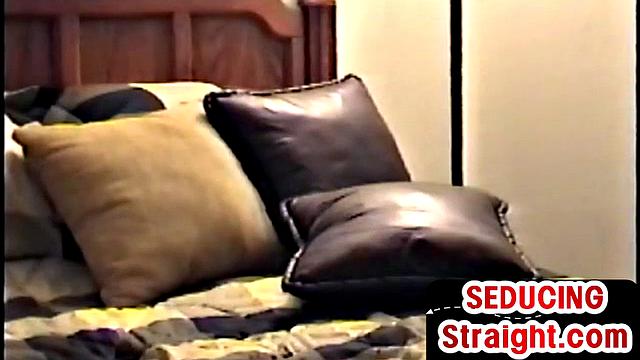 Real straight jerking cock first time on video