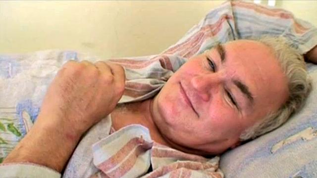 Teen nurse fucks oldie as wife masturbates