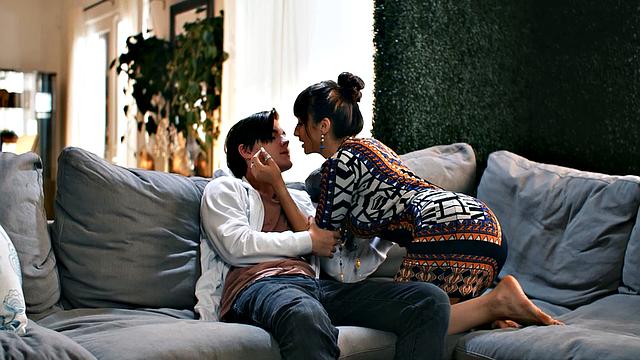 Wicked - Hot Busty Milf Gives Her Boytoy a Footjob