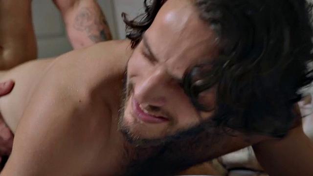 Bisexuals love fucking hard in a 3way with petite