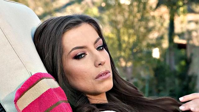 Stunning TS babe fucks and gets strapon fucked by her GF