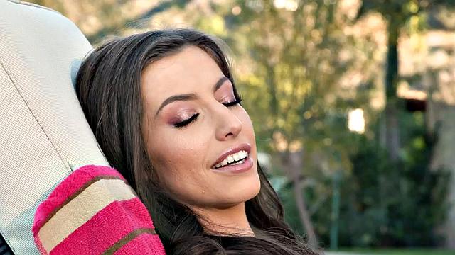 Stunning TS babe fucks and gets strapon fucked by her GF